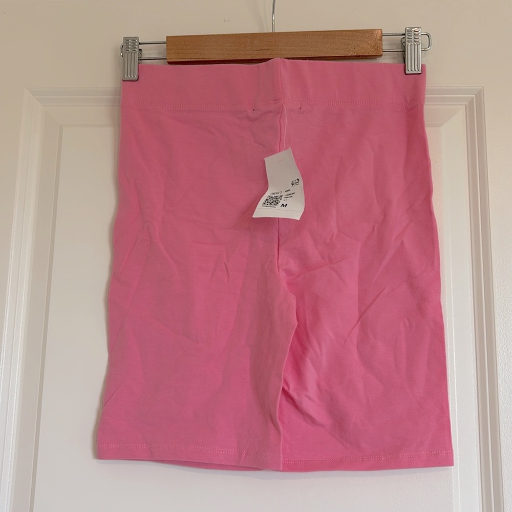 Forever21 Pink Biker Shorts